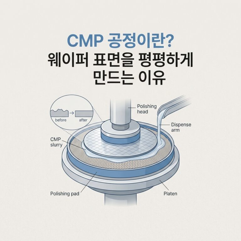 ai thumbnail minimal CMP 공정이란 웨이퍼 표면을 평평하게 만드는 이유 1787825798