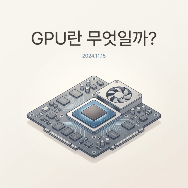 ai thumbnail minimal GPU란 무엇일까 1787754907