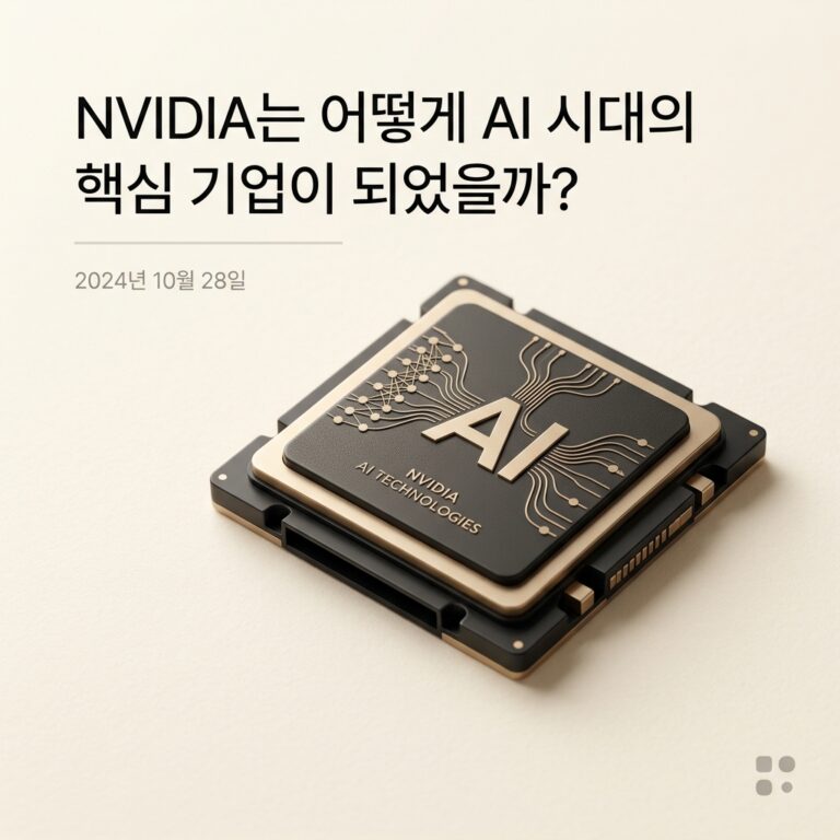 ai thumbnail minimal NVIDIA는 어떻게 AI 시대의 핵심 기업이 되었을까 1787754452
