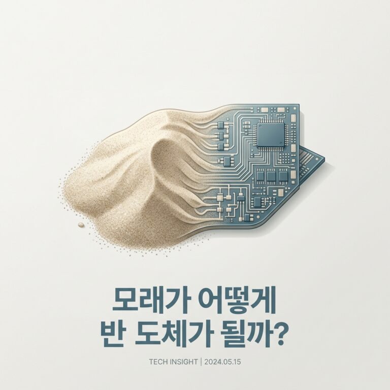 ai thumbnail minimal 모래가 어떻게 반도체가 될까 1787755012