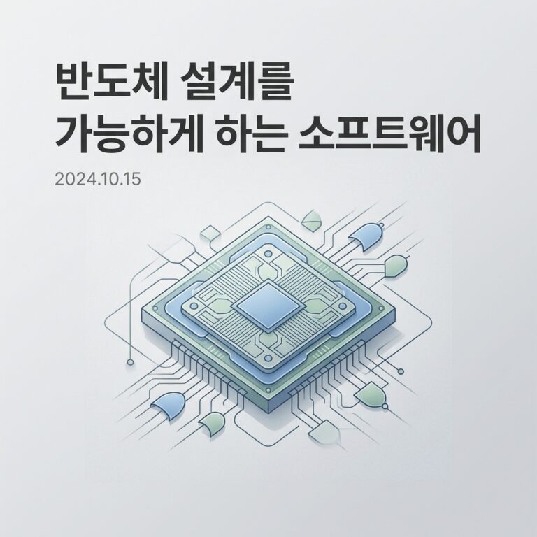 ai thumbnail minimal 반도체 설계를 가능하게 하는 소프트웨어 1787658700