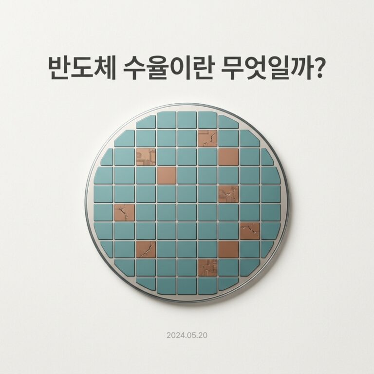ai thumbnail minimal 반도체 수율이란 무엇일까 1787754631