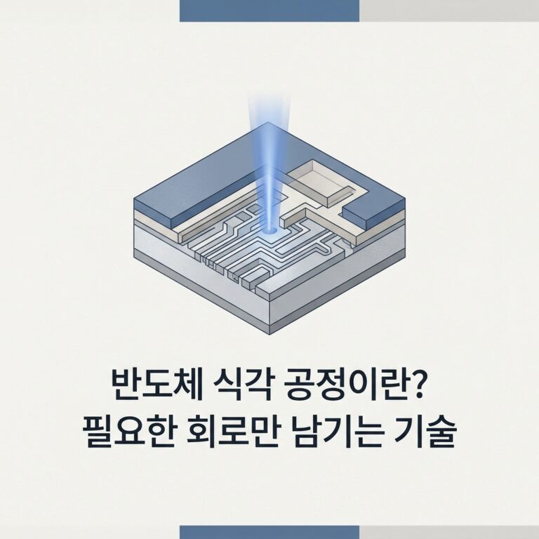 ai thumbnail minimal 반도체 식각 공정이란 필요한 회로만 남기는 기술 1787824623