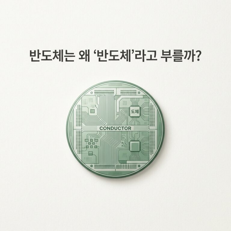 ai thumbnail minimal 반도체는 왜 ‘반도체라고 부를까 1787755035