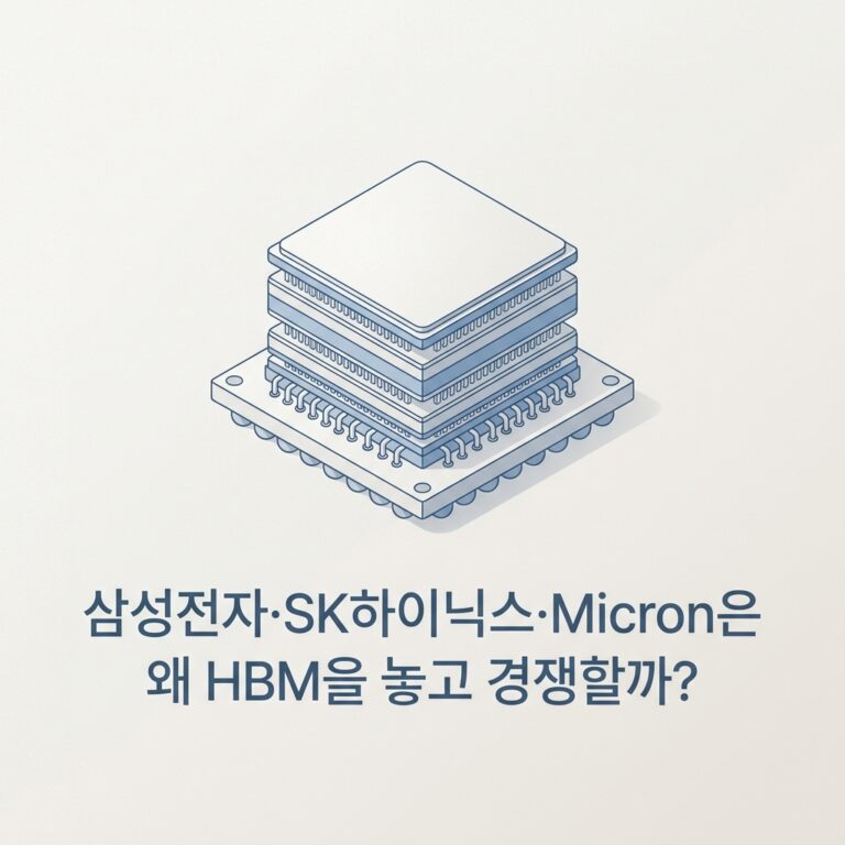 ai thumbnail minimal 삼성전자·SK하이닉스·Micron은 왜 HBM을 놓고 경쟁할까 1787754356