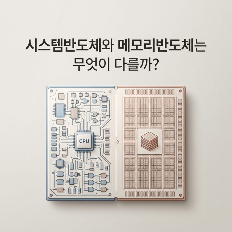 ai thumbnail minimal 시스템반도체와 메모리반도체는 무엇이 다를까 1787754840